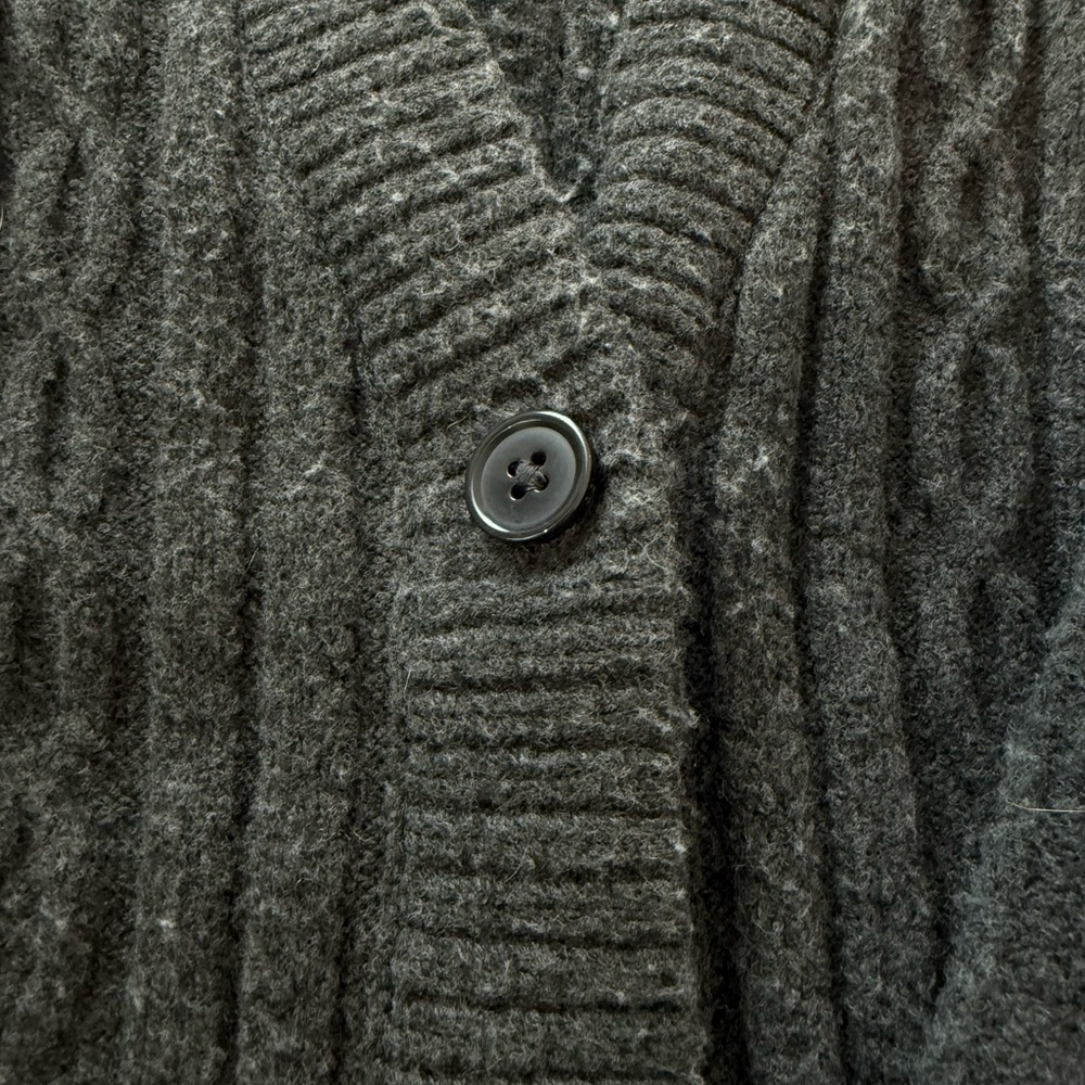 ALO Yoga Charcoal Knit Sweater - Picture 3 of 3
